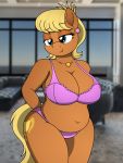 absurd_res an-tonio clothing cutie_mark ear_piercing ear_ring equid equine female friendship_is_magic hi_res horse lingerie mammal ms._harshwhinny_(mlp) my_little_pony pananovich piercing solo 