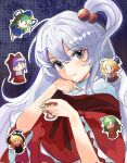  6+girls alice_margatroid alice_margatroid_(pc-98) black_hat blonde_hair blue_dress blue_hat capelet commentary corrupted_twitter_file dress ghost_tail green_hair grey_eyes grey_hair hair_bobbles hair_ornament hakurei_reimu hakurei_reimu_(pc-98) hashtag-only_commentary hat highres kazami_yuuka kazami_yuuka_(pc-98) kirisame_marisa kouyicha long_hair long_sleeves looking_at_viewer mima_(touhou) mini_person minigirl multiple_girls mystic_square one_side_up open_mouth plaid_clothes purple_hair red_capelet red_dress shinki_(touhou) smile solo_focus touhou touhou_(pc-98) witch_hat yumeko_(touhou) 