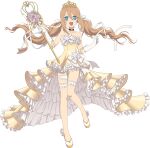  1girl artist_request blue_eyes bow bride brown_hair dress elbow_gloves fang flower frilled_dress frills full_body game_cg gloves gold_tiara gold_trim hair_between_eyes hair_ribbon highres holding holding_scepter long_hair looking_at_viewer marta_lualdi marta_lualdi_(wedding) official_alternate_costume official_art open_mouth pantyhose pink_flower pink_rose ribbon rose scepter shoes smile solo standing tales_of_(series) tales_of_asteria tales_of_symphonia tales_of_symphonia_knight_of_ratatosk third-party_source transparent_background twintails very_long_hair wedding_dress white_bow white_flower white_gloves white_ribbon white_rose white_shoes yellow_dress yellow_pantyhose 