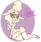  bovid breasts caprine dawn_bellwether disney eyewear female glasses looking_at_viewer mammal nipples nude sheep solo wool_(disambiguation) zootopia 