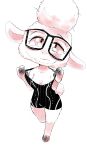  absurd_res bovid breasts caprine cleavage clothed clothing dawn_bellwether disney eyewear glasses hi_res hooves invalid_tag looking_at_viewer mammal sheep smile solo standing tight_clothing zootopia ヤジーマ 