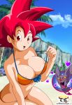  beerus crossgender dragon_ball dragon_ball_super felid feline female goku hi_res human human_focus mammal the_knight 