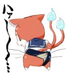  clothed clothing crossdressing felid feline hi_res jibanyan mammal video_games yo-kai_watch 終 