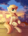  city cutie_mark draconidsmxz equid equine hi_res horse mammal my_little_pony solo sunset 