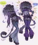  >_< 2025 5_fingers :< accessory afro alternative_fashion anthro arm_tuft armband bangs bare_shoulders belt belt_accessory bent_legs big_hair black_boots black_bracelet black_choker black_clothing black_corset black_ear_tips black_footwear black_hat black_headphones black_headwear black_jewelry black_necklace black_spots body_hair boots bottomwear bra bracelet breasts bulge choker claws cleavage clothed clothing collar countershade_legs countershade_torso countershading cross denim denim_bottomwear denim_clothing digit_ring dipstick_ears dreadlock_cuffs dreadlocks ear_markings ear_piercing elbow_tuft electronics emanata english_text eyelashes eyes_closed facial_piercing felid finger_claws finger_ring fingers fishnet_clothing fishnet_legwear fishnet_thigh_highs fluffy_clothing footwear freckled_face freckles front_view full-length_portrait fur furgonomics glare grey_body grey_fur grey_hair gynomorph gynomorph_anthro hair hair_accessory halter_top hand_on_hip happy_trail hat headgear headphones headwear helix_piercing hi_res hip_piercing intersex intersex_anthro jacket jeans jewelry leather leather_hat leather_headgear leather_headwear leg_belt leg_warmers legband legwear leopard leopard_spots lip_piercing long_hair long_legs long_sleeves long_tail loose_belt luna_(wolfertinger) makeup mammal markings mascara midriff miniskirt motion_lines multicolored_ears multiple_belts multiple_outfits navel navel_piercing navel_ring necklace nose_piercing nostril_piercing open_clothing open_jacket open_topwear pantherine pants piercing platform_footwear platform_shoes portrait pupils purple_armband purple_belt purple_bra purple_bracelet purple_clothing purple_jacket purple_leg_warmers purple_legwear purple_tailband purple_thigh_highs purple_thong purple_topwear purple_underwear raver red_pupils ribs ring_piercing shaded shirtless shoes short_snout skinny skinny_anthro skinny_gynomorph skirt small_breasts soft_shading solo sparkles spiked_bracelet spiked_collar spiked_hat spiked_tailband spikes spots standing star_jewelry star_necklace tail tail_accessory tail_tuft tailband tall text thigh_highs thong three-quarter_view topwear trans_(lore) trans_woman_(lore) translucent_thigh_highs tuft underwear whiskers wolfertinger yellow_sclera 