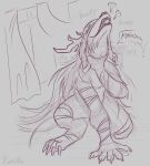  anthro antlers bloodborne canid canine daelakama female female_pred fromsoftware hi_res horn larger_female mammal mythological_canine mythological_creature mythology neck_bulge oral_vore sharp_teeth size_difference sony_corporation sony_interactive_entertainment teeth vicar_amelia vore werecanid werecanine werecreature werewolf 