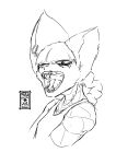  absurd_res adult agelade animal_humanoid anthro cat_humanoid comic concept_art domestic_cat eye_bags felid felid_humanoid feline feline_humanoid felis female flat_chested hair half-closed_eyes hi_res humanoid jaws long_hair mammal mammal_humanoid model_sheet muscular narrowed_eyes notched_ear solo stuffysart vima 