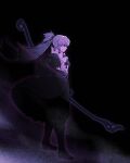  1boy absurdres aura black_background bow_(weapon) commentary_request dark_aura dark_persona fire_emblem fire_emblem_fates fire_emblem_heroes gradient_background grey_hair hair_ribbon high_ponytail highres holding holding_bow_(weapon) holding_weapon japanese_clothes long_hair male_focus nknaxs ponytail purple_aura ribbon solo takumi_(empty_vessel)_(fire_emblem) takumi_(fire_emblem) weapon 