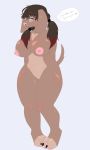  &lt;3 absurd_res anthro bangs big_breasts blush breasts canid canine canis dachshund domestic_dog eyewear female floppy_ears food glasses glistening hair hi_res hunting_dog mammal meat pigtails pink_eyes pink_nose sausage shy simple_background smile solo white_background xaix 