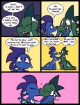 2026 4_fingers anthro anthro_on_anthro balls blue_body blue_scales bodily_fluids breasts brother_(lore) brother_and_sister_(lore) claws comic cute_fangs dialogue dragon duo emerald_(ultilix) english_text european_mythology eye_contact fangs female finger_claws fingers flaccid genitals glans green_balls green_body green_hair green_scales hair hand_on_head head_grab hi_res incest_(lore) intraspecies kissing kneeling looking_at_another male male/female mythological_creature mythological_scalie mythology nipples non-mammal_breasts penis pink_glans pink_nipples pink_penis purple_hair ruby_(ultilix) scales scalie shoulder_grab sibling_(lore) sister_(lore) speech_bubble tears teeth text ultilix western_dragon white_claws
