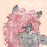 1:1 2025 areola bathing_self bathtub black_nose blue_eyes bodily_fluids breasts bubble bukkake canid canine canis cum cum_bubble cum_drip cum_in_hair cum_on_body cum_on_ear cum_on_leg cum_on_tail cumshot curly_hair djannetur djannetur_(character) dripping ejaculation english_text excessive_cum excessive_genital_fluids female fur genital_fluids genitals grey_body grey_fur hair hand_lick licking licking_cum long_hair looking_pleasured mammal masturbation nipple_outline nipples nonbinary_(lore) nude partially_submerged pink_areola pink_nipples red_hair self_lick signature smug smug_grin solo tail text tongue tongue_out wolf
