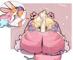 anthro balls big_balls big_butt big_penis bow_ribbon braixen butt duo eeveelution elderly_female feet female female_penetrated fluffy french_kissing from_front_position fur generation_6_pokemon genitals gynomorph gynomorph/female gynomorph_penetrating gynomorph_penetrating_female huge_balls huge_butt huge_penis intersex intersex/female intersex_penetrating intersex_penetrating_female kissing lagomorph legs_around_partner legs_around_waist leporid mammal mating_press nintendo old_lady_(hb) paws penetration penis pink_body pink_fur pokemon pokemon_(species) rabbit ribbons selma_the_sylvixen sex size_difference spread_toes sylveon toes uromatsu yellow_body yellow_fur
