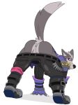  2019 all_fours alpha_channel anthro armor belt bent_over boots canid canine canis clothed clothing clothing_aisde digital_media_(artwork) footwear male mammal nintendo notkastar pants_down partially_clothed presenting signature smile solo star_fox tailwag video_games wolf wolf_o&#039;donnell 