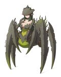 absurd_res arachne arachnid arachnid_taur arthropod arthropod_abdomen arthropod_taur big_breasts bile_titan breasts carapace european_mythology female greek_mythology green_eyes green_hair hair helldivers hi_res humanoid_pointy_ears insect long_hair mythology pointy_ears signature solo taur tenescross terminid
