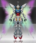  character_name commentary energy energy_wings english_commentary english_text glowing gundam highres mecha mecha_focus mobile_suit moonlight_butterfly_(gundam) no_humans original rcj redesign robot science_fiction solo turn_a_gundam turn_a_gundam_(mobile_suit) v-fin yellow_eyes 