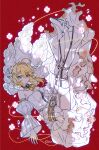  1girl :o absurdres ahoge bare_shoulders blonde_hair breasts cleavage commission detached_collar detached_sleeves fate/grand_order fate_(series) flower full_body garter_straps gloves green_eyes hair_between_eyes hair_flower hair_intakes hair_ornament hand_on_own_leg high_heels highres legs_up leotard lock long_sleeves looking_at_viewer mihuashi_commission nero_claudius_(bride)_(fate) nero_claudius_(bride)_(second_ascension)_(fate) nero_claudius_(fate) padlock padlocked_collar parted_lips puffy_long_sleeves puffy_sleeves red_background shoes simple_background solo strapless strapless_leotard sunfish3939 thighhighs veil white_flower white_gloves white_leotard white_shoes white_thighhighs white_veil zipper_leotard zipper_pull_tab 