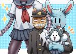  anthro burgerpants canid canine domestic_cat felid feline felis female group humanoid lagomorph leporid machine male mammal mettaton mix_2180 nicecream_man rabbit robot smile tem temmie_(undertale) undertale video_games 