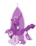  beverage chain chair changeling collar crown drinking dstears duo equid female friendship_is_magic hi_res horn mammal my_little_pony queen_chrysalis_(mlp) sitting slave straw throne tiara twilight_sparkle_(mlp) winged_unicorn wings 