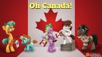  16:9 2019 animal_genitalia animal_penis anthro canada canada_day clothed clothed_feral clothing cock_and_ball_torture dragon earth_pony equid equine equine_penis erection feral flag flag_background friendship_is_magic genital_piercing genital_torture gesture grin group hi_res horn horse hyper male male/male mammal my_little_pony patreon penis penis_piercing piercing pipsqueak_(mlp) pony pose salute shirt smile smudge_proof snails_(mlp) snips_(mlp) spade_tail spike_(mlp) standing thunder_ring tongue tongue_out topwear unicorn wallpaper 