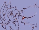  ambiguous_gender animated anthro blush bodily_fluids chiropteran extreme_french_kiss eye_roll hair happy kissing licking looking_pleasured mammal pasuteru saliva tail_mouth tongue tongue_out ungulatr wings 