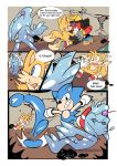  absurd_res anthro canid canine chaos_(sonic) comic eulipotyphlan fox hedgehog hi_res male mammal miles_prower senshion sonic_(series) sonic_the_hedgehog 