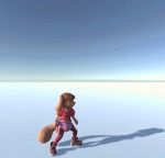  3d_(artwork) 3d_animation animated boots bunny_ears_(disambiguation) canid canine clothing coat diaper digital_media_(artwork) flo_(overflo207) footwear girly gloves handwear legwear low_res mammal overflo207 soldier stockings video_games 