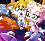  amy_rose sonic_team tagme tails 