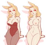  absurd_res breasts female fur hi_res lagomorph leporid mammal nipples off/on pewas pussy rabbit sketch solo 