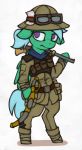  equid equine fan_character gun hi_res horse mammal marsminer my_little_pony pony ranged_weapon soldier weapon 