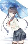  anno_masato seifuku tagme umbrella 