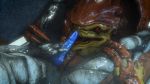  3d_(artwork) alien bioware digital_media_(artwork) duo electronic_arts genitals hi_res krogan licking male male/male male_penetrated male_penetrating male_penetrating_male mass_effect muscular muscular_male oral penetration penis rooking sex shower tongue tongue_out turian wet xenophilia 