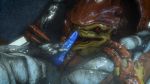  alien hi_res krogan licking male male/male mass_effect muscular muscular_male oral penis rooking shower tongue tongue_out turian video_games wet 