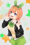  5-toubun_no_hanayome hijouguti nakano_yotsuba seifuku sweater 