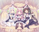  animal_ears chocola fraise maid neko_works nekomimi nekoparaiten! sayori tagme vanilla waitress 