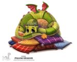  cryptid-creations dragon pillow solo tagme 