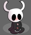  balls blush bodily_fluids cat-twink cum cum_on_hand cum_on_penis genital_fluids hollow_knight male masturbation penile penile_masturbation penis protagonist_(hollow_knight) sitting solo tapering_penis vessel_(species) 