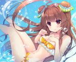  bikini kantai_collection ko_yu kuma_(kancolle) swimsuits wet 