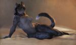  5:3 black_hair domestic_cat felid feline felis female hair mammal sixfoot solo 
