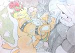  &lt;3 2019 aggron anal anthro blue_body blush bodily_fluids bowser charizard cum cum_on_chest cum_on_face cum_on_leg cum_on_stomach ejaculation feraligatr genital_fluids group group_sex handjob japanese_text koopa male male/male mario_bros masturbation nintendo oral orange_body orgy overweight overweight_male penile pok&eacute;mon pok&eacute;mon_(species) scalie sex text tongue tongue_out video_games yra_bg 