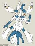  2016 anthro areola bethesda_softworks blue_areola blue_fur blue_hair blue_nipples breasts caitlyn_(swordfox) cloning crossover fallout felid feline female fur hair idena_(swordfox) inkwell-pony mammal meowstic nintendo nipples nude open_mouth parthenogenesis pok&eacute;mon pok&eacute;mon_(species) pok&eacute;morph post-apocalyptic pussy red_eyes scar simple_background stitches story story_in_description teeth video_games white_background white_fur yellow_sclera 