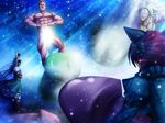  billy_herrington broly dragon_ball_z ex_keine keine_kamishirasawa rin_kaenbyou touhou 