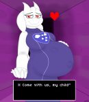  anthro belly big_belly breasts female hi_res pregnant toriel undertale undyingwolf video_games 