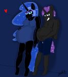 anthro friendship_is_magic hi_res male_pregnancy my_little_pony nightmare_moon_(mlp) pregnant undyingwolf 