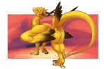  2019 3:2 anus butt dragon feathered_dragon feathered_wings feathers female feral fluffy fur hi_res kailana looking_at_viewer looking_back nitrods nude presenting presenting_hindquarters pussy solo wings 