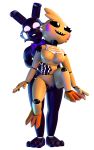  2019 3d_(artwork) animatronic anthro avian bird breasts digital_media_(artwork) duo female five_nights_at_freddy&#039;s five_nights_at_freddy&#039;s_2 glowing glowing_eyes hi_res lagomorph leporid machine male male/female mammal nipples nude open_mouth penetration penis pussy rabbit robot sex shadow_bonnie_(fnaf) smile standing thebunwiththescarf vaginal vaginal_penetration video_games 