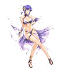  bikini cleavage fire_emblem fire_emblem:_rekka_no_ken fire_emblem_heroes garter nintendo see_through swimsuits torn_clothes ursula_(fire_emblem) weapon yamada_koutarou 