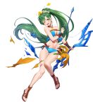  bikini cleavage fire_emblem fire_emblem:_rekka_no_ken fire_emblem_heroes lyndis_(fire_emblem) nintendo swimsuits teffish torn_clothes weapon 