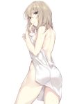  ass girls_und_panzer ikomochi itsumi_erika towel undressing 