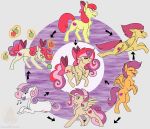  &lt;3 &lt;3_eyes 2019 accessory apple apple_bloom_(mlp) cutie_mark cutie_mark_crusaders_(mlp) digital_media_(artwork) earth_pony equid equine eyelashes fan_character feathered_wings feathers female feral flying food friendship_is_magic fruit fur glowing grey_eyes group grumpy_griffin_creations_(artist) hair hair_accessory hair_bow hair_ribbon horn horse levitation magic mammal multicolored_hair my_little_pony open_mouth open_smile plant pony purple_hair red_eyes red_hair ribbons scootaloo_(mlp) simple_background singing smile sweetie_belle_(mlp) tail_bow tail_ribbon two_tone_hair unicorn winged_unicorn wings young 