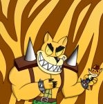  2019 activision anthro crash_bandicoot_(series) digital_media_(artwork) mammal marsupial naughty_dog sony_corporation sony_interactive_entertainment tiny_tiger video_games xollipus 